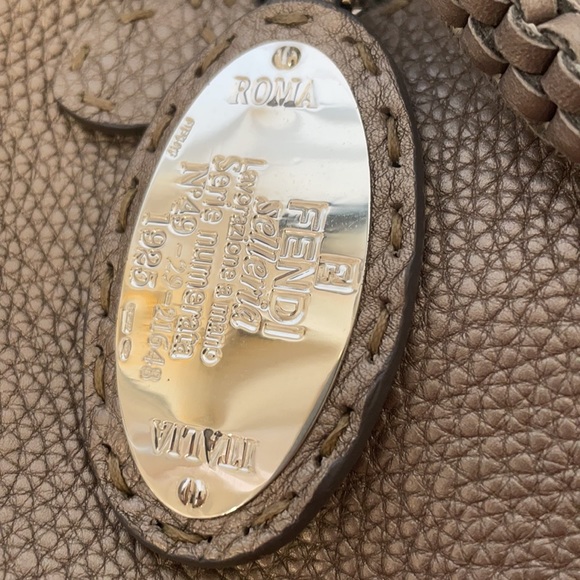 Fendi Selleria Braided Handle Handbag - Picture 5 of 7